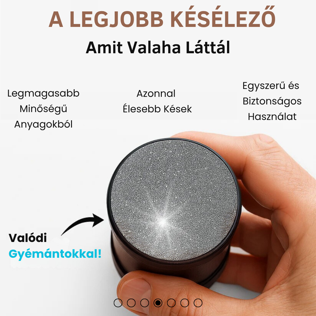 Gyémánt Tárcsás Késélező - Morvix™